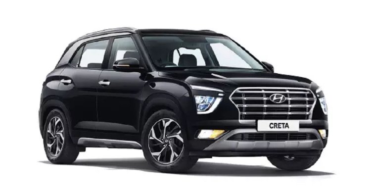 Hyundai Creta Right Front Black 2020