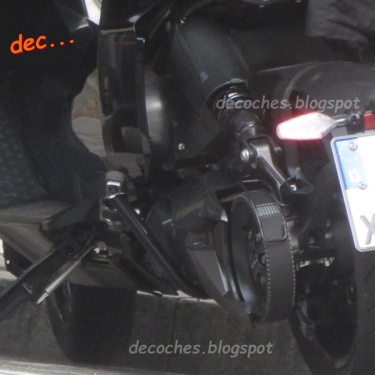 Bmw Ce 04 Spy Shot Belt Drive