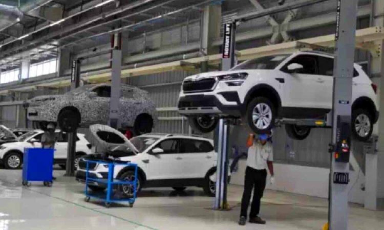 Skoda Kushaq Production Chakan Plant