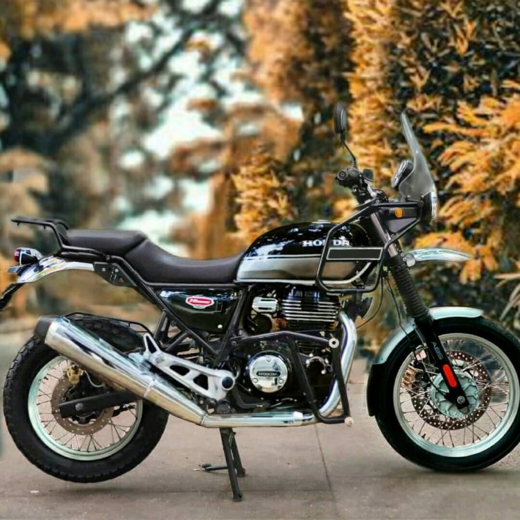 Himalayan Hness Cb350 Merger Render