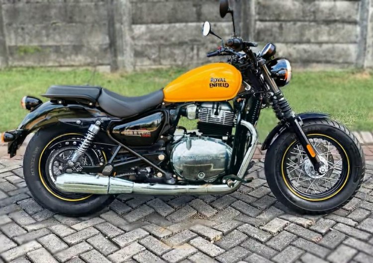 Royal Enfield Meteor Belt Drive Render