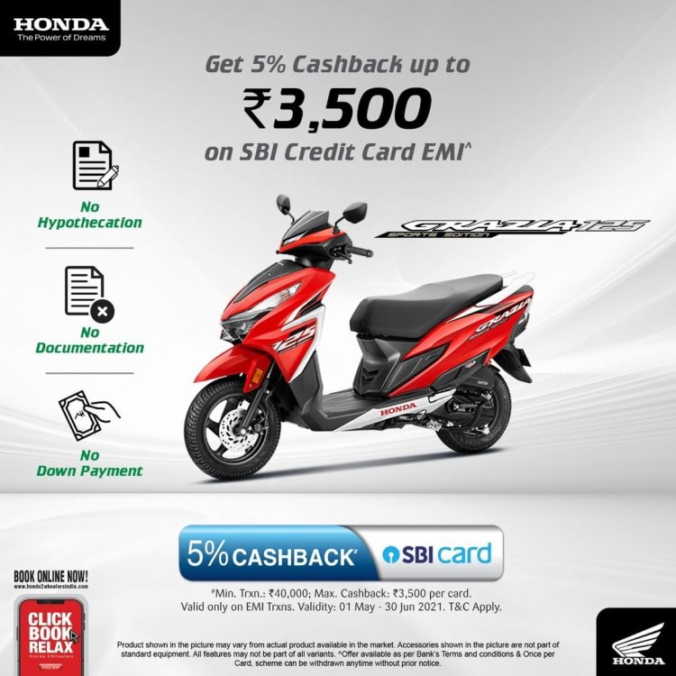 Honda Grazia 125 Sports Edition Offer