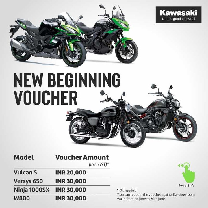 Kawasaki Discount June 2021