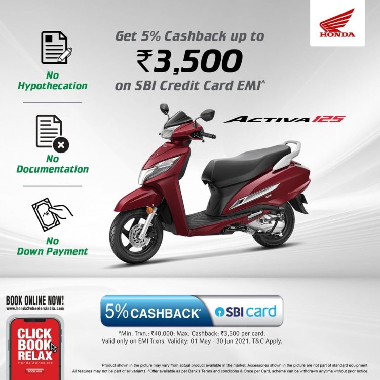 Honda Activa 125 Offer June 2021