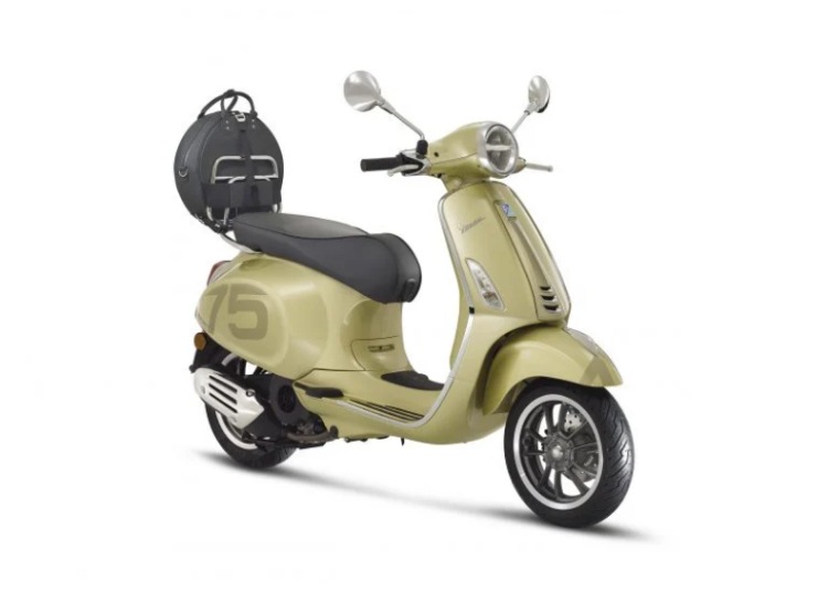 75th Anniversary Edition Vespa Front Right