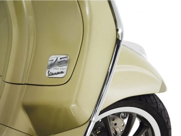 75th Anniversary Edition Vespa Logo