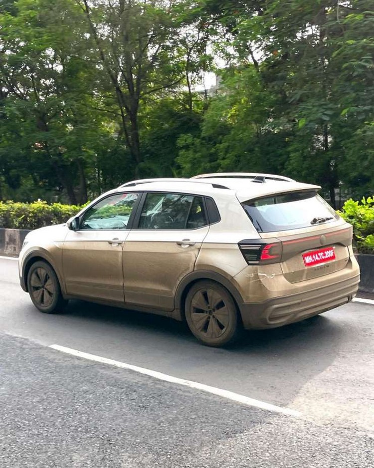 Rear Side Look Of Vw Taigun