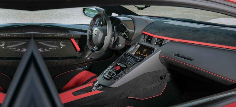 Lamborghini Aventador Svj Interior