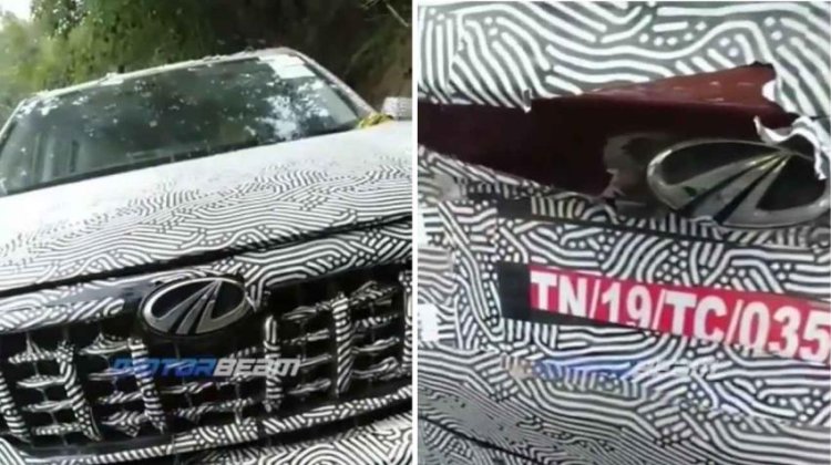 Mahindra Xuv700 Spy Shot Colour Reveal Road Rage