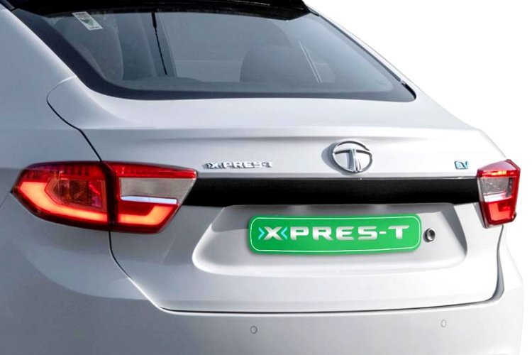 Tata Xpres T Ev Rear Closeup Studio
