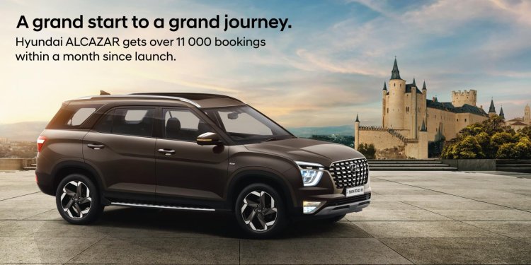 Hyundai Alcazar Booking Milestone