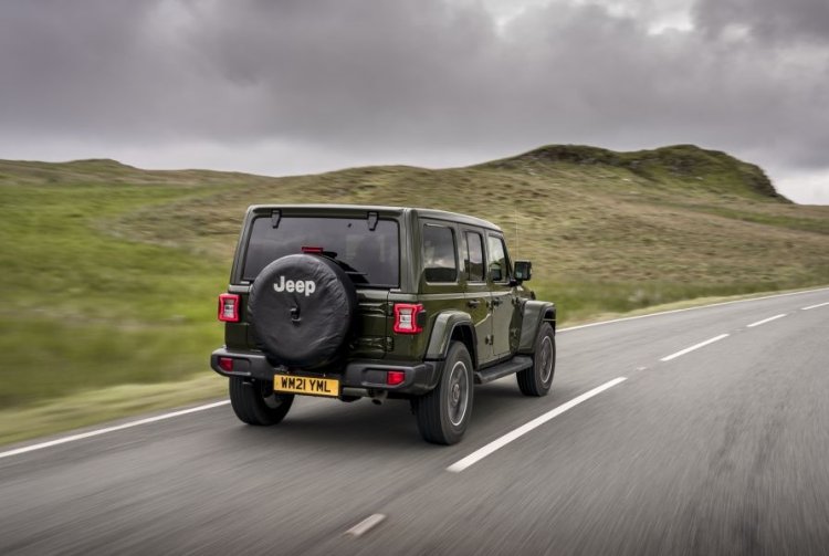 2021 Jeep Wrangler Rear Right Action