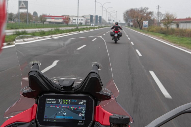Ducati Multistrada V4 Instrument Cluster Road