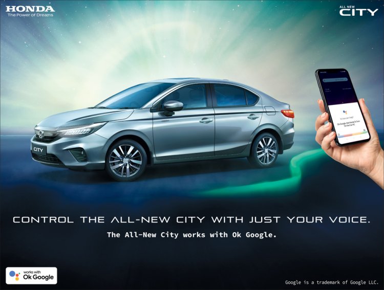5th Gen Honda City Google Assistance