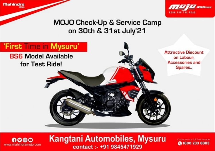 mahindra mojo service center near me