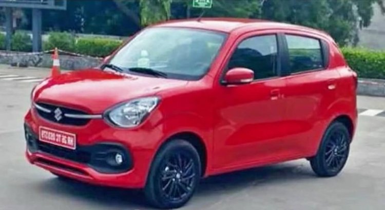 New Maruti Celerio Spied Front Left Red