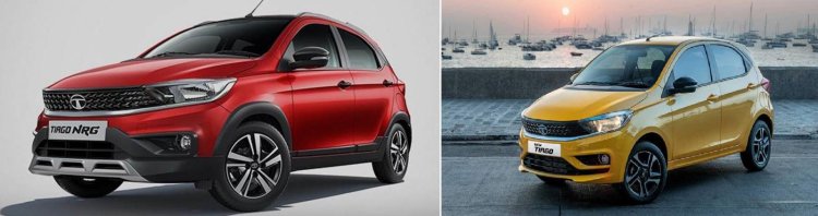 2021 Tata Tiago Nrg versus Tiago Hatchback