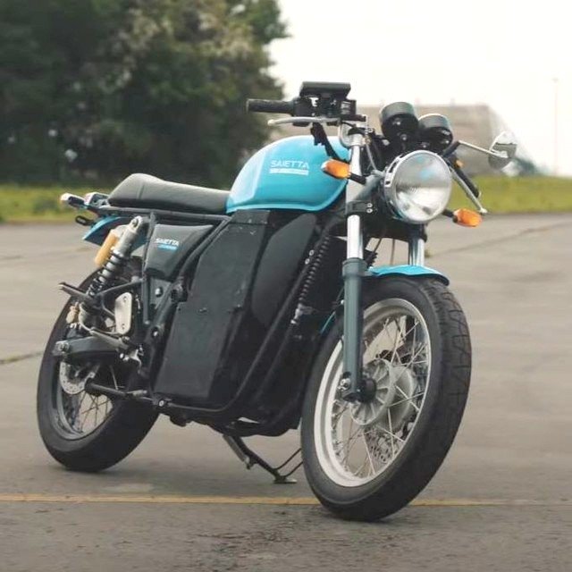 Royal Enfield Continental Gt 650 Electric Front Ri