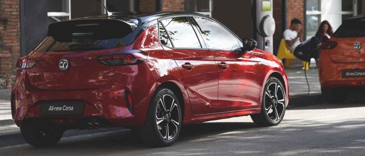 Vauxhall Corsa E Uk Rear Right Red