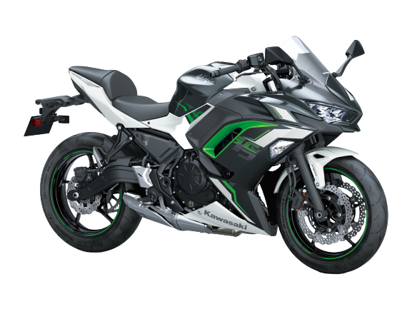 2022 Kawasaki Ninja 650 Pearl Robotic White
