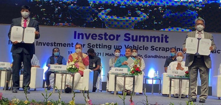 Tata Motors Vehicle Scrapping Facility Ahmedabad