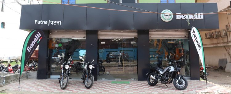 Benelli Showroom In Patna Outside