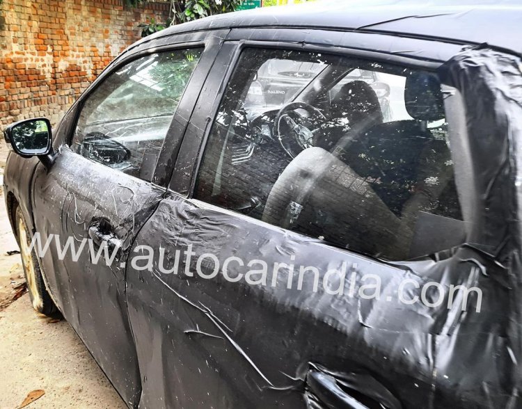 New Maruti Baleno Spy Shot Interior