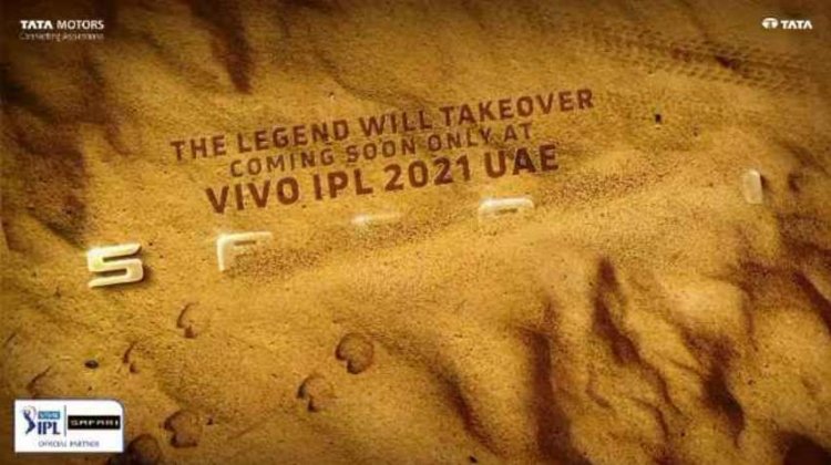 2021 Tata Safari Gold Edition Teaser