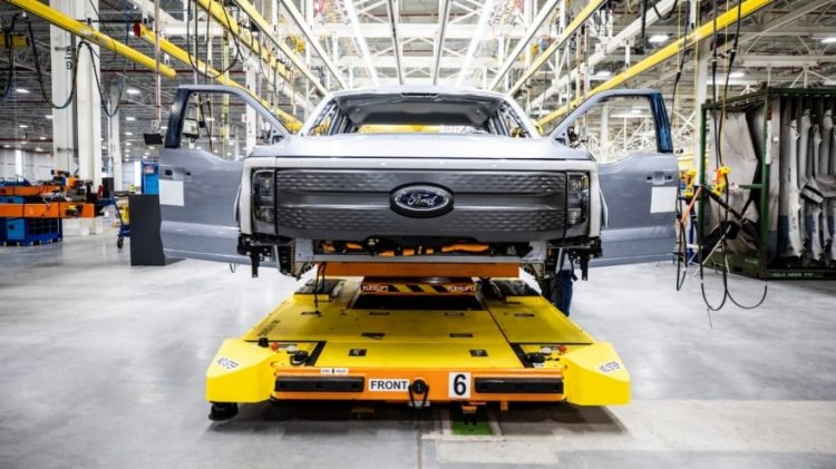 Ford F 150 Lighting Assembly At Factory