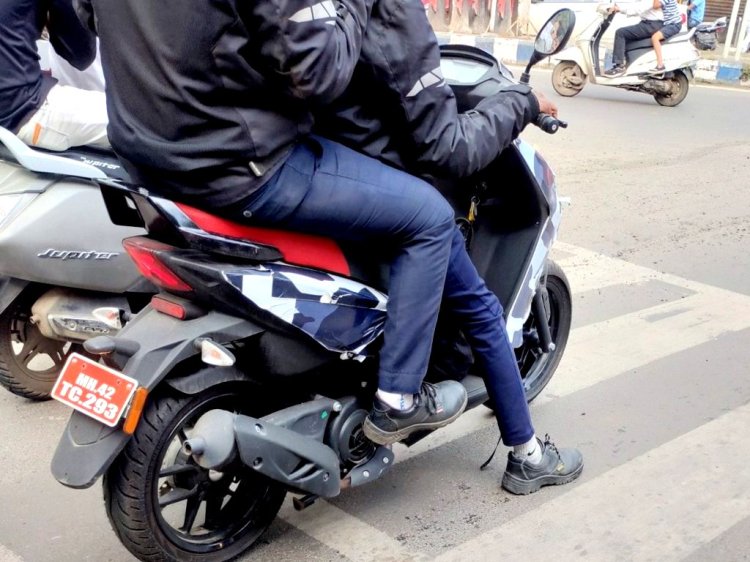 Updated Aprilia Sr 160 Spy Shot