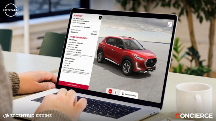 Nissan India Virtual Sales Advisor Desktop