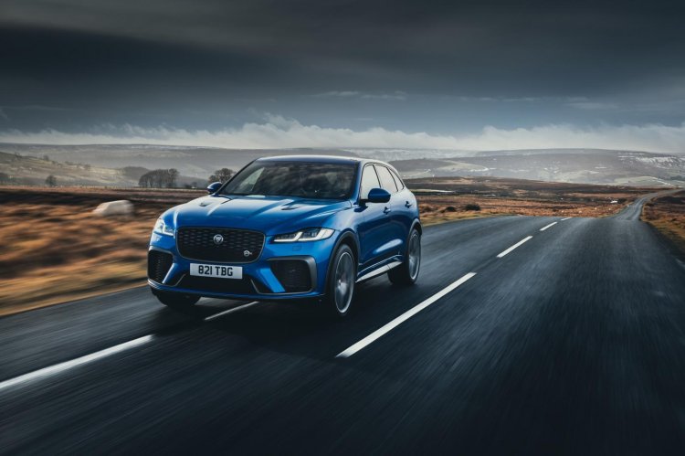 2021 Jaguar F Pace Svr Front Quarter Left