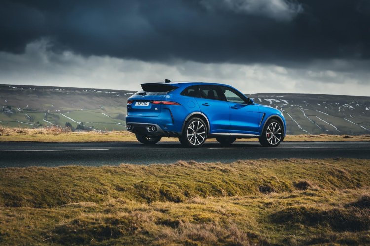 Jaguar F Pace Svr Rear Quarter Right