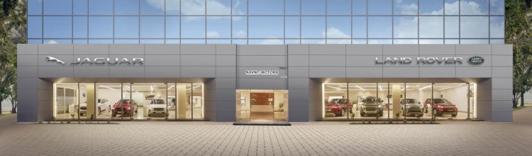 Jaguar Land Rover Showroom Mumbai Exterior