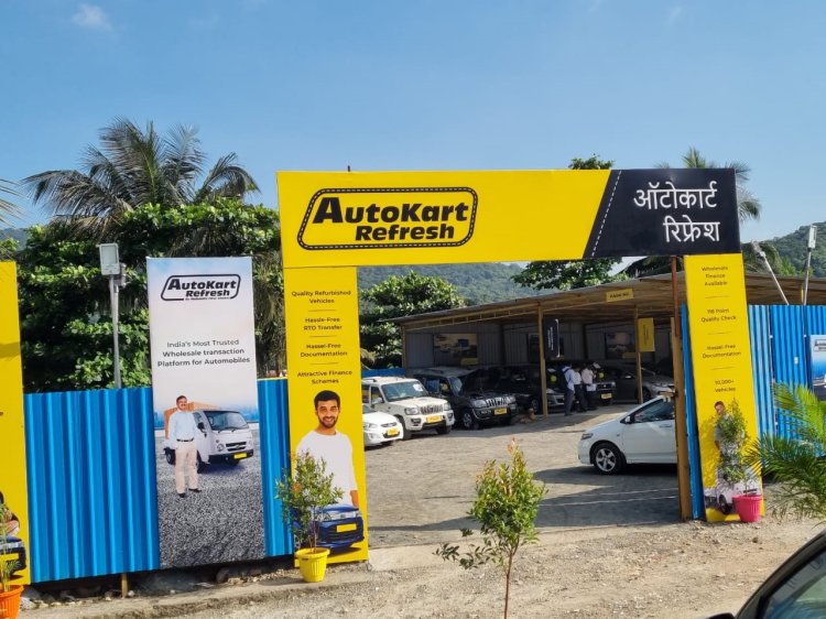 Autokart Refresh Thane Store Entrance