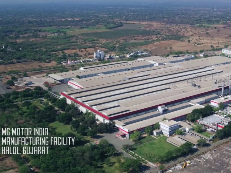 Mg Motor India Manufacturing Facility Halol Gujara