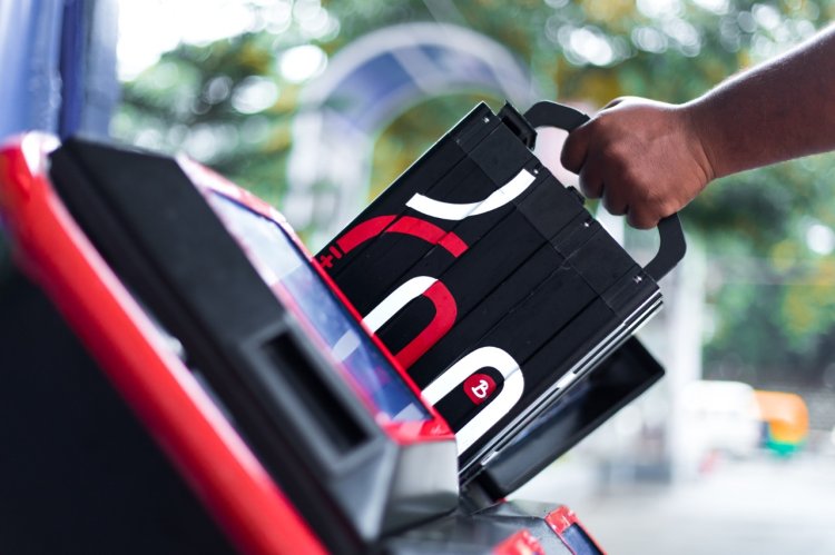 Bounce Park Battery Swap