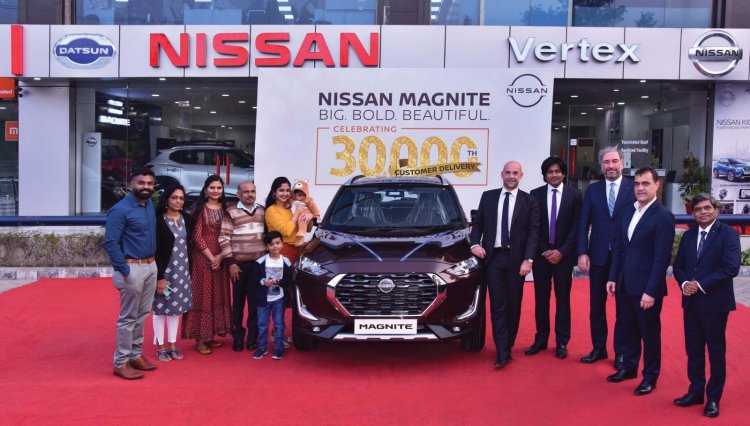 Nissan Magnite 30000th Delivery