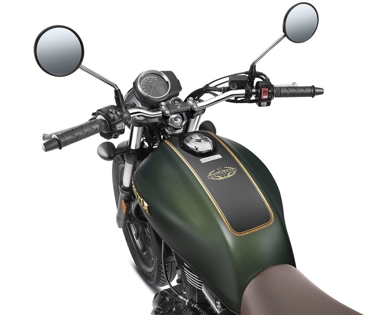 Honda Hness Anniversary Edition Green Tank