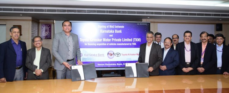 Toyota Karnatak Bank Tie Up 1