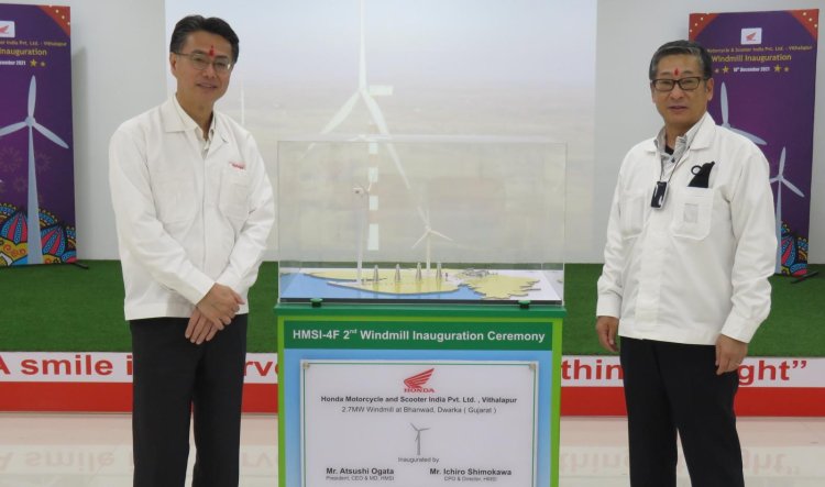 Honda 2wheeler Wind Turbine 1