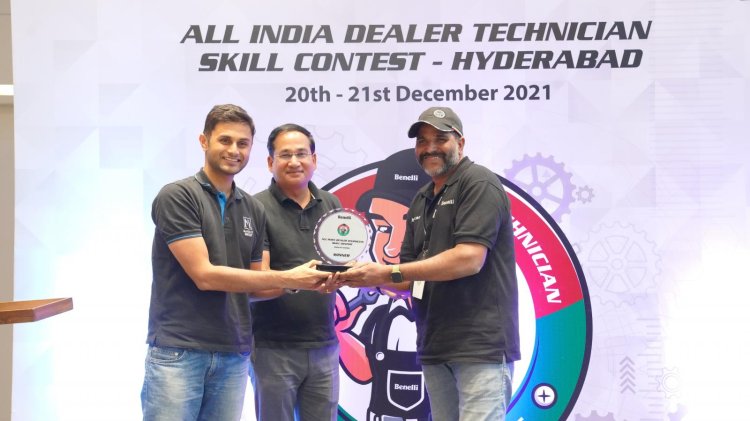 Winner Mr Shekar M Benelli Bengaluru