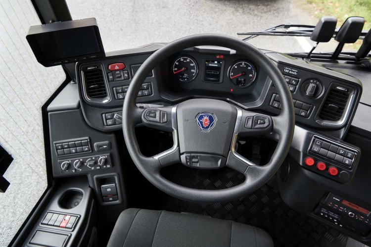 Scania Interlink Bus Dashboard