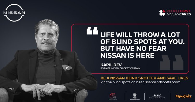 Nissan India Road Safety Initiative Kapil Dev 1
