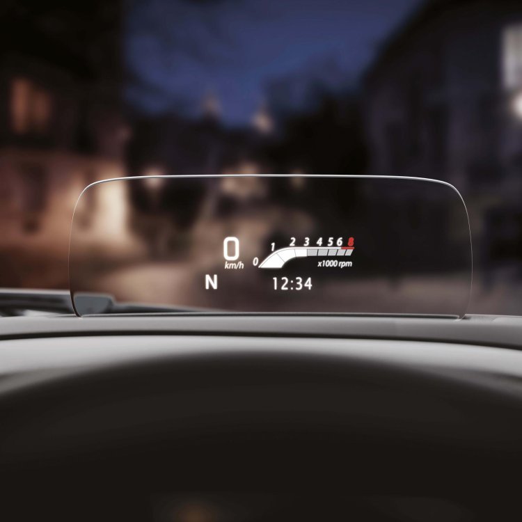 New Maruti Baleno Heads Up Display