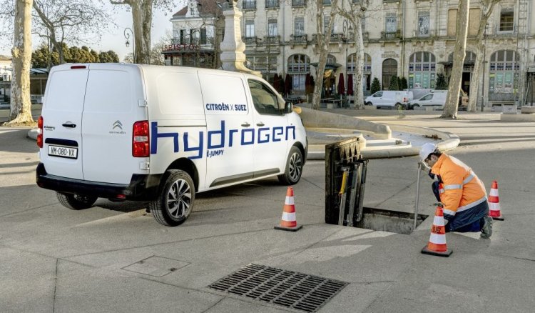 Citroen E Jumpy Hydrogen At Stie