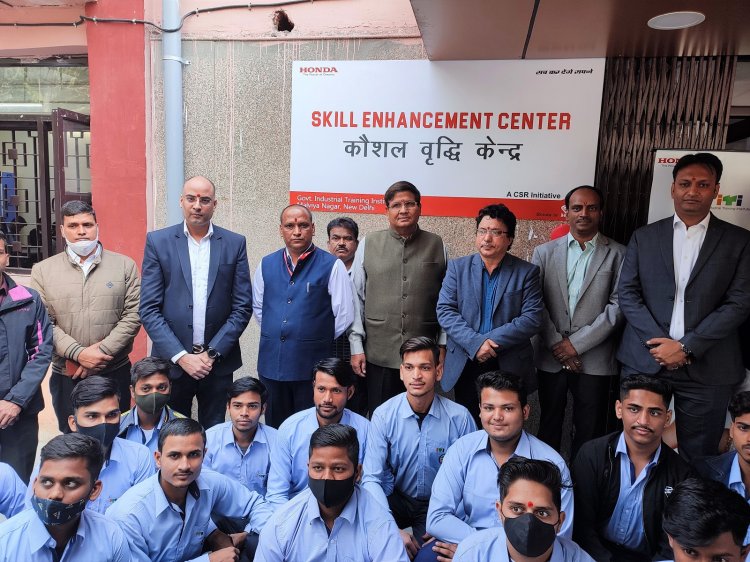 Honda 2wheelers Skill Enhancement Centre At Malviy