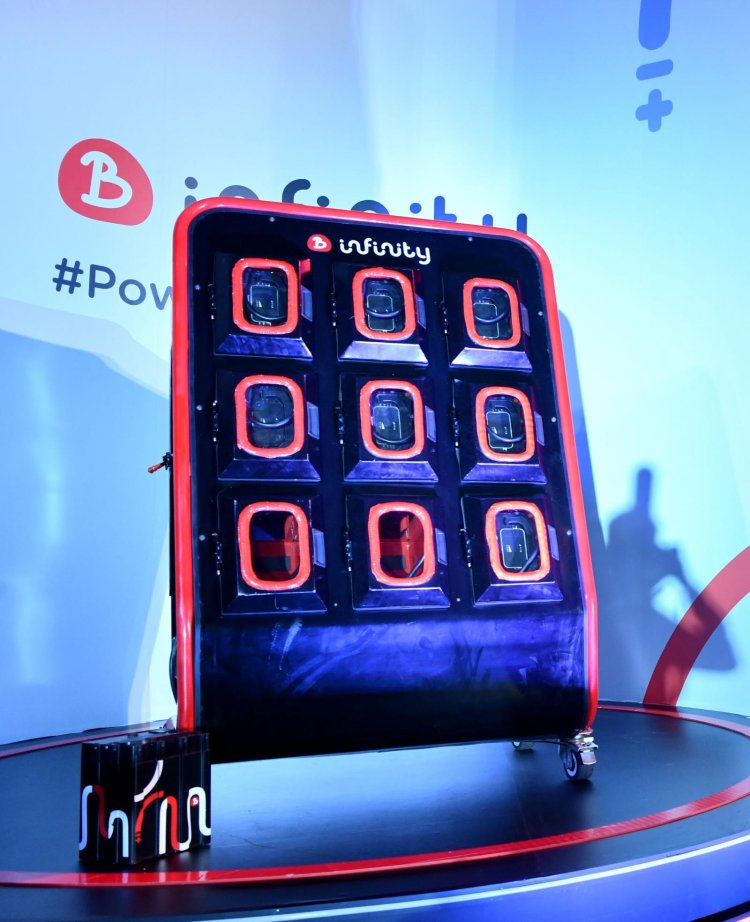 Bounce Infinity Battery Swapping Station