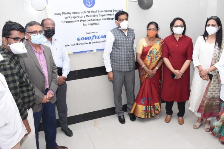 Goodyear India Donates Medical Equipment