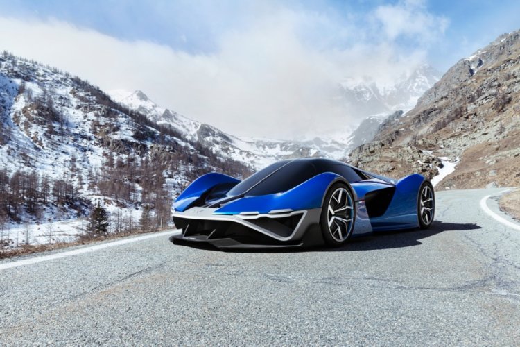 Alpine Hydrogen Concept Car
